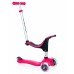 Trotineta Globber Evo 4 in 1 Lights rosie