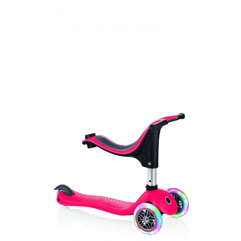 Trotineta Globber Evo 4 in 1 Lights rosie