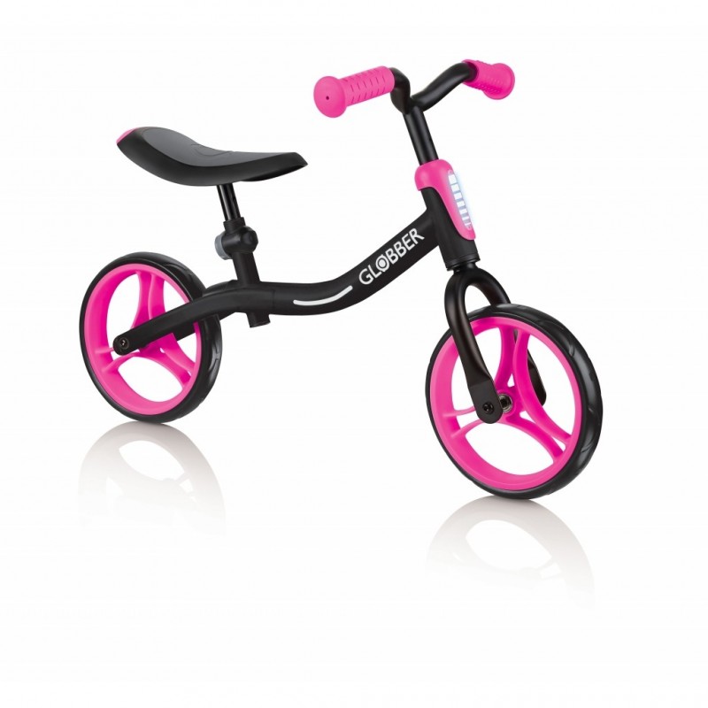 Bicicleta Globber GO BIKE fara pedale 8 5 inch roz