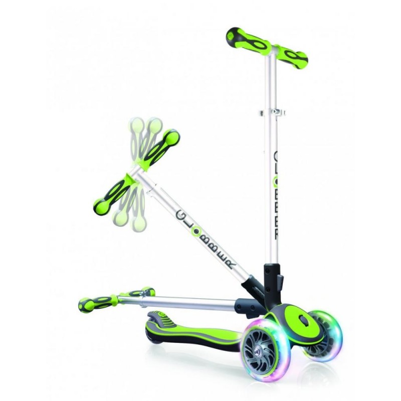 Trotineta pliabila Elite Lights Wheels Verde