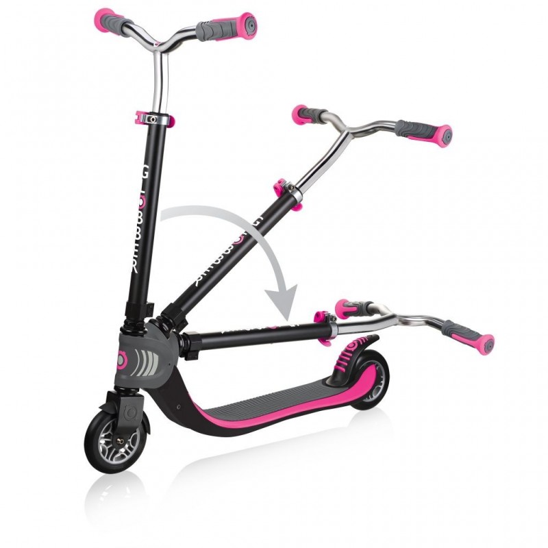 Trotineta Globber Flow 125 Pliabila roz