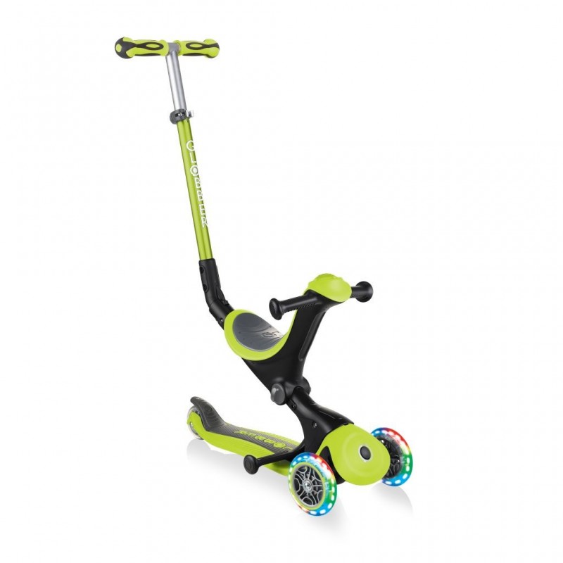 Trotineta Globber Go Up 4 in 1 Deluxe Lights Verde