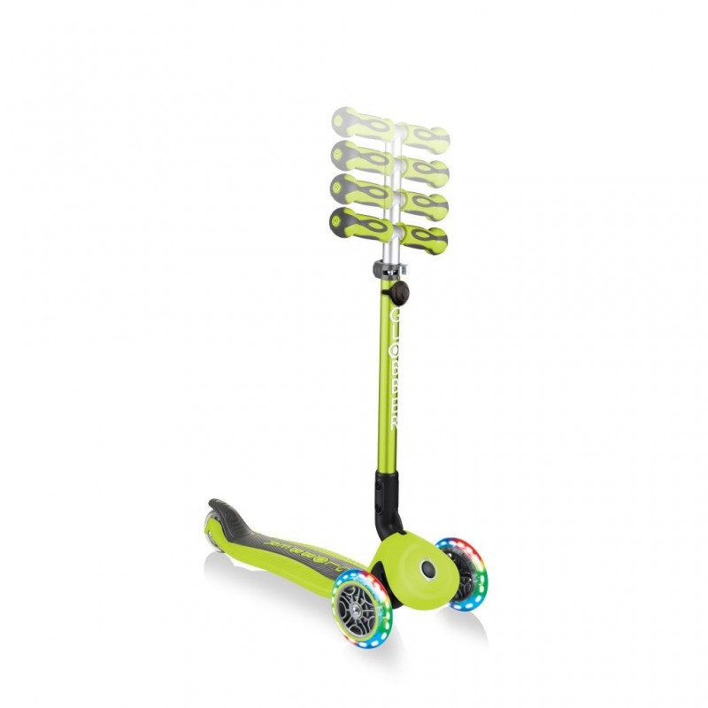 Trotineta Globber Go Up 4 in 1 Deluxe Lights Verde