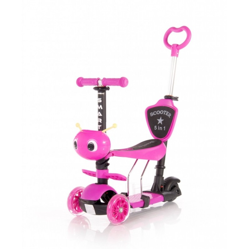 Trotineta pentru copii Smart Plus Pink Lorelli