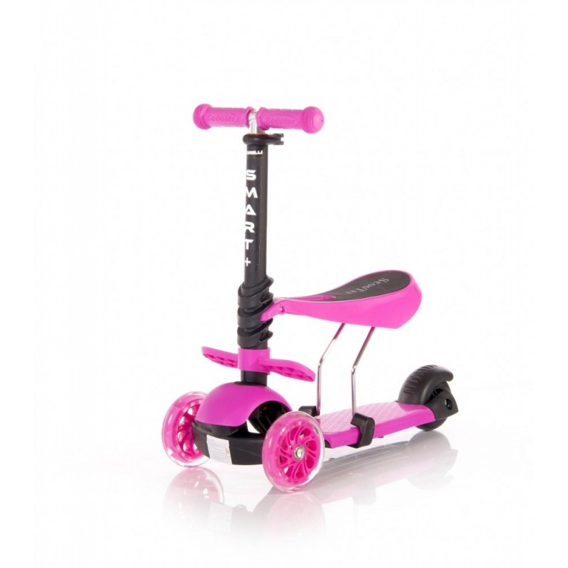 Trotineta pentru copii Smart Plus Pink Lorelli