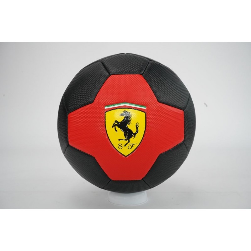 Mingie de fotbal Ferrari marimea 5 rosu negru Mesuca