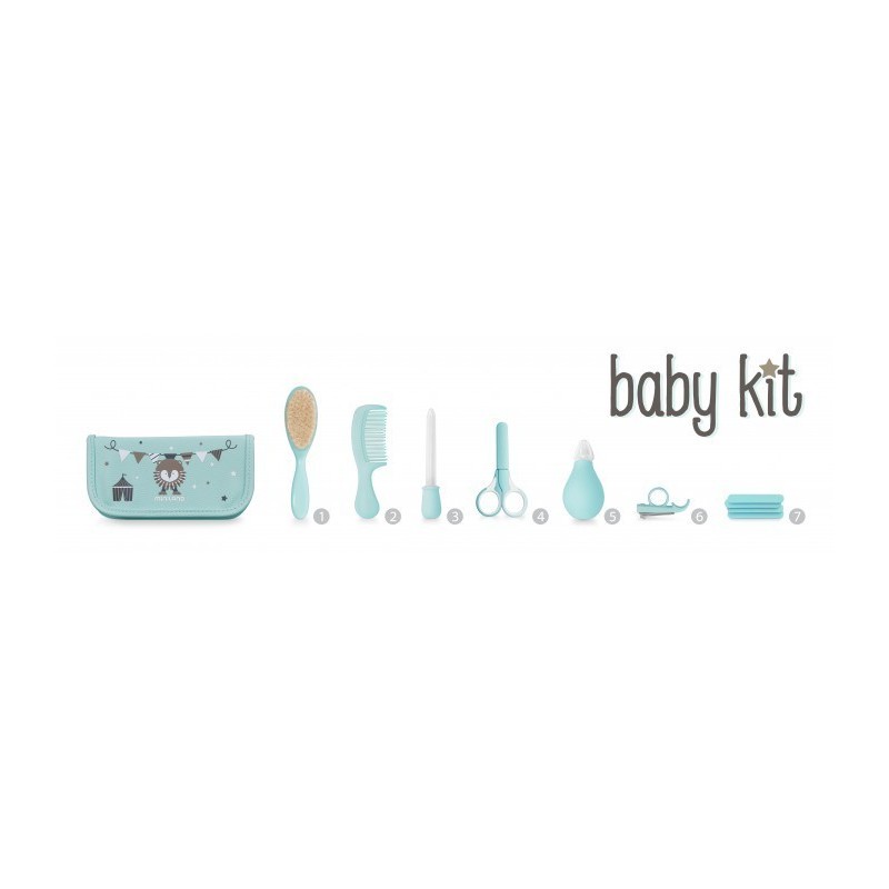 Set Igiena Copii Baby Kit Azure Miniland