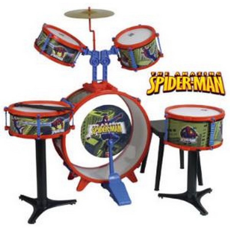 SET TOBE SPIDERMAN BATERIE REIG MUSICALES 