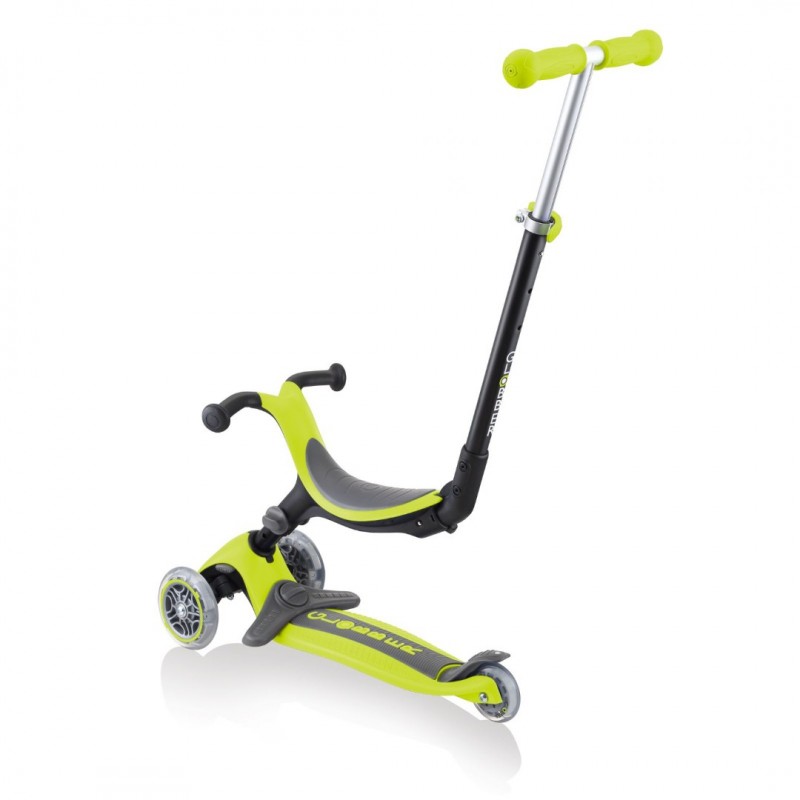 Trotineta Globber Evo 4 in 1 pliabila culoare verde