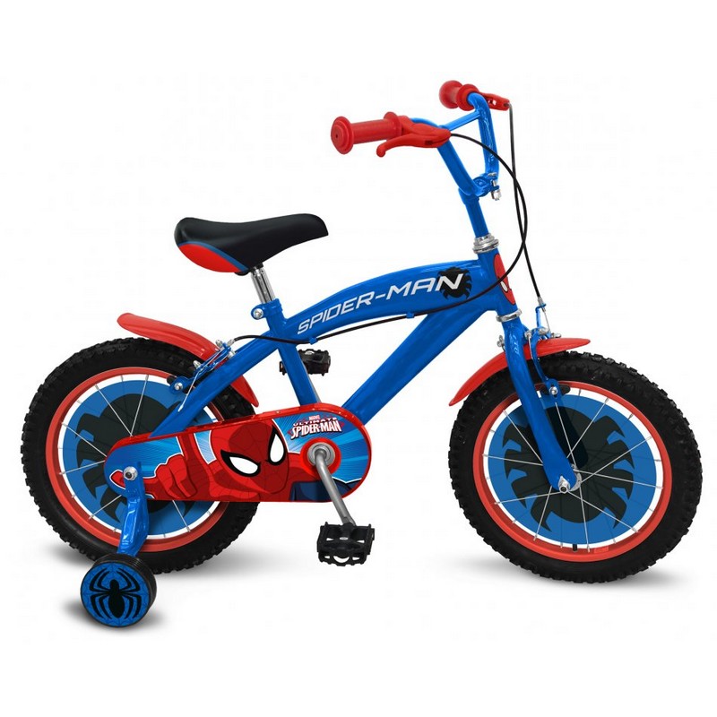 Bicicleta Spiderman 16 inch Stamp